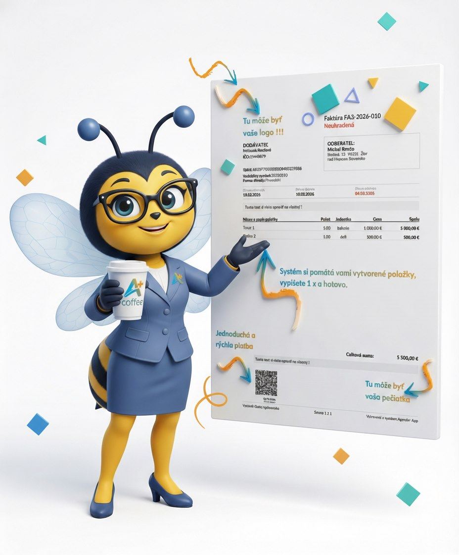 AgendaPlus online fakturácia a doklady